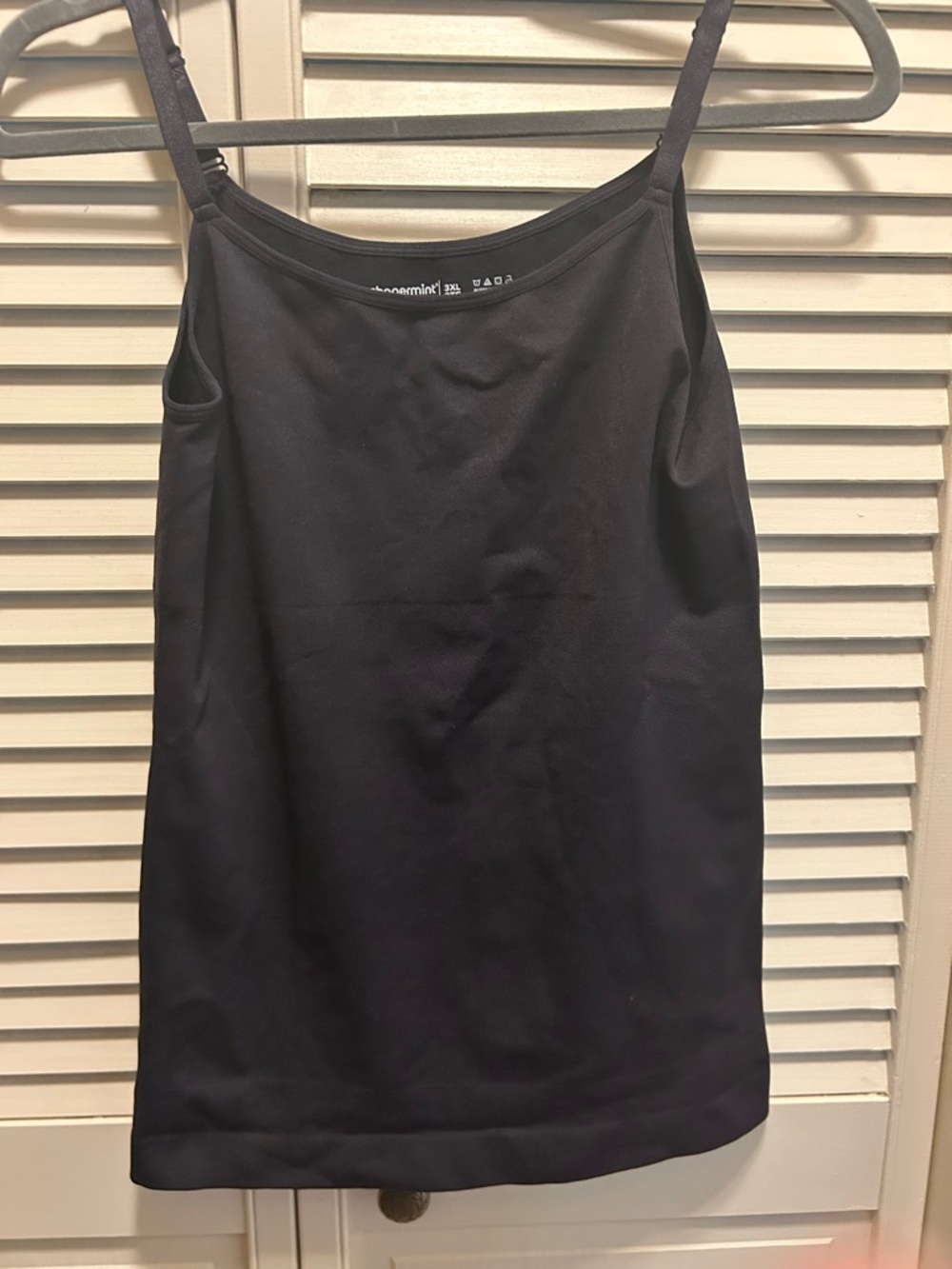 Shapermint Black Essential Seamless Cami